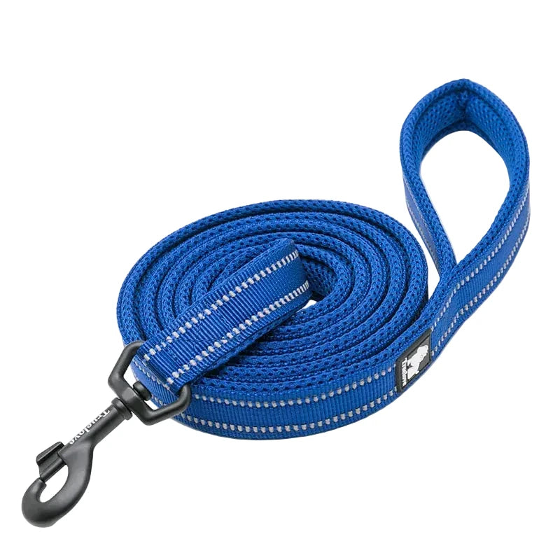 Reflective Nylon Dog Leash 110cm
