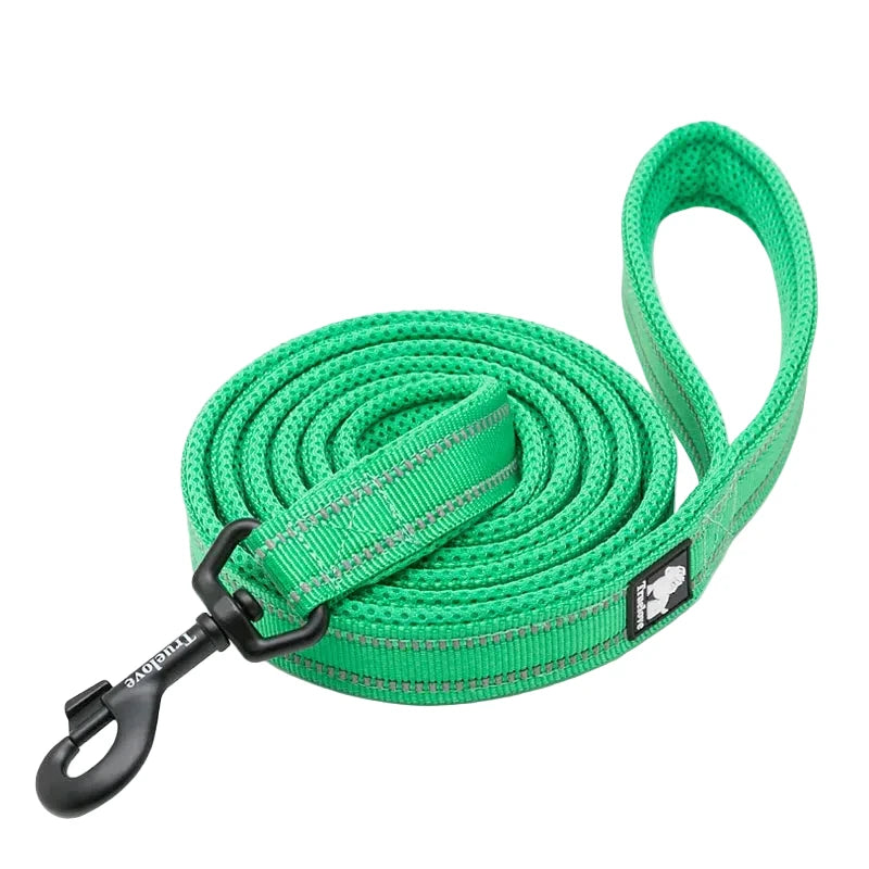 Reflective Nylon Dog Leash 110cm