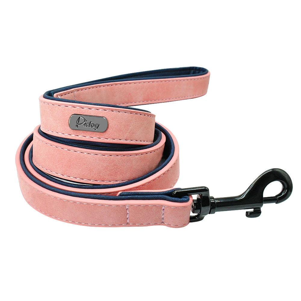 Premium Leather Dog Leash 4ft
