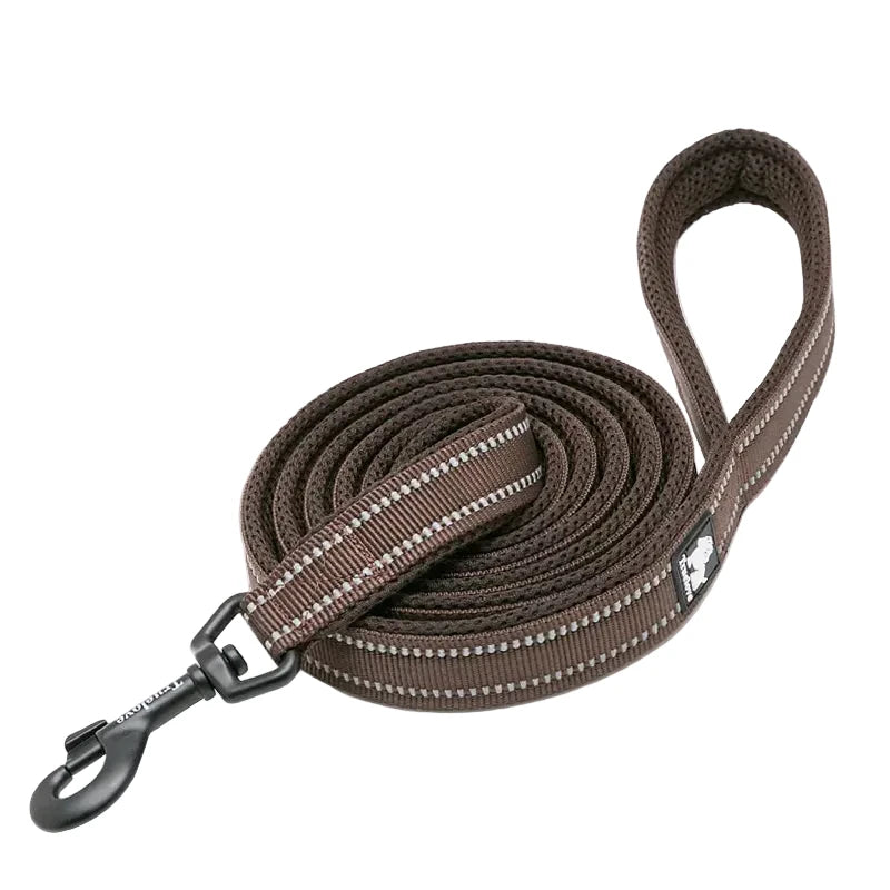Reflective Nylon Dog Leash 110cm