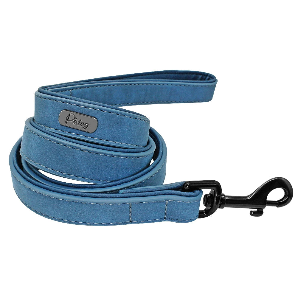Premium Leather Dog Leash 4ft