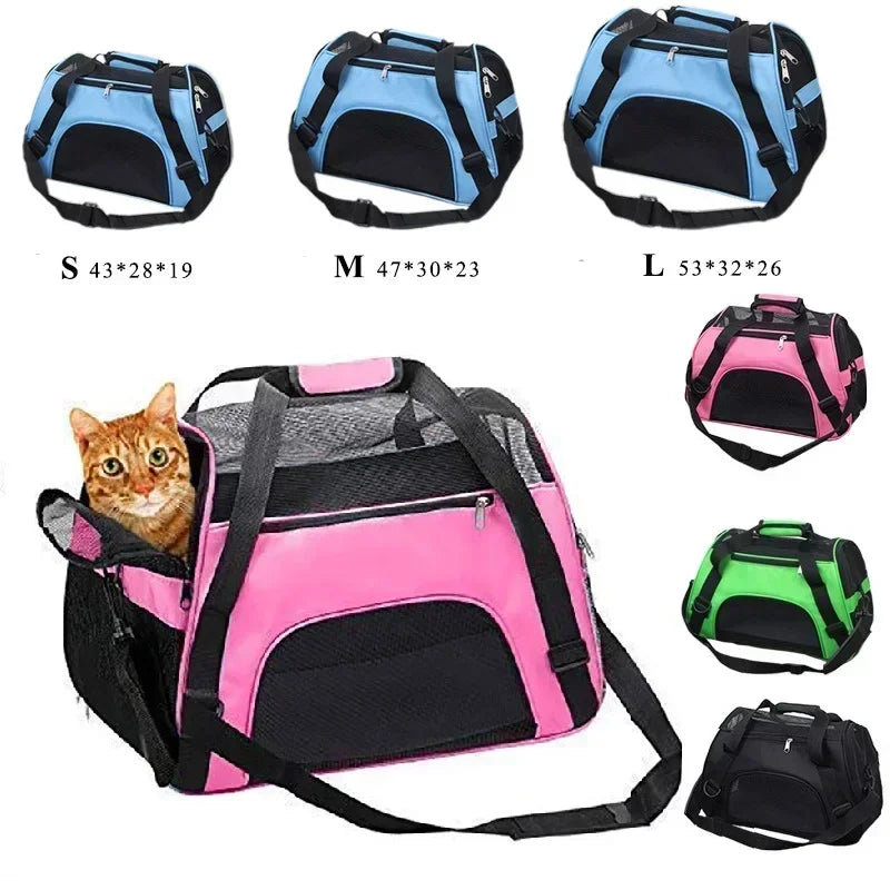 Breathable Mesh Pet Travel Bag
