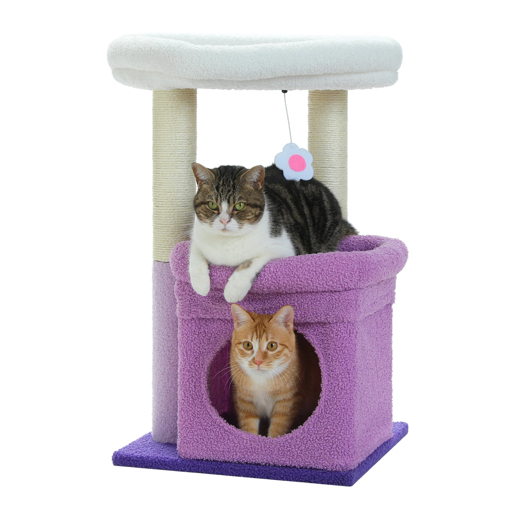 Luxury Cat Tree with Condo & Sisal Posts