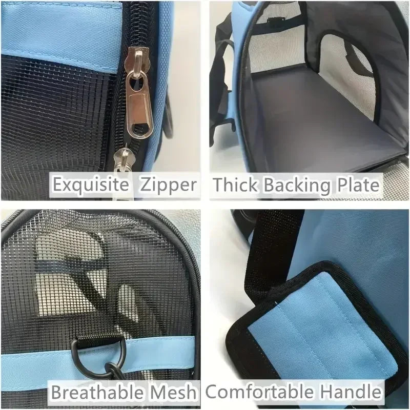 Breathable Mesh Pet Travel Bag