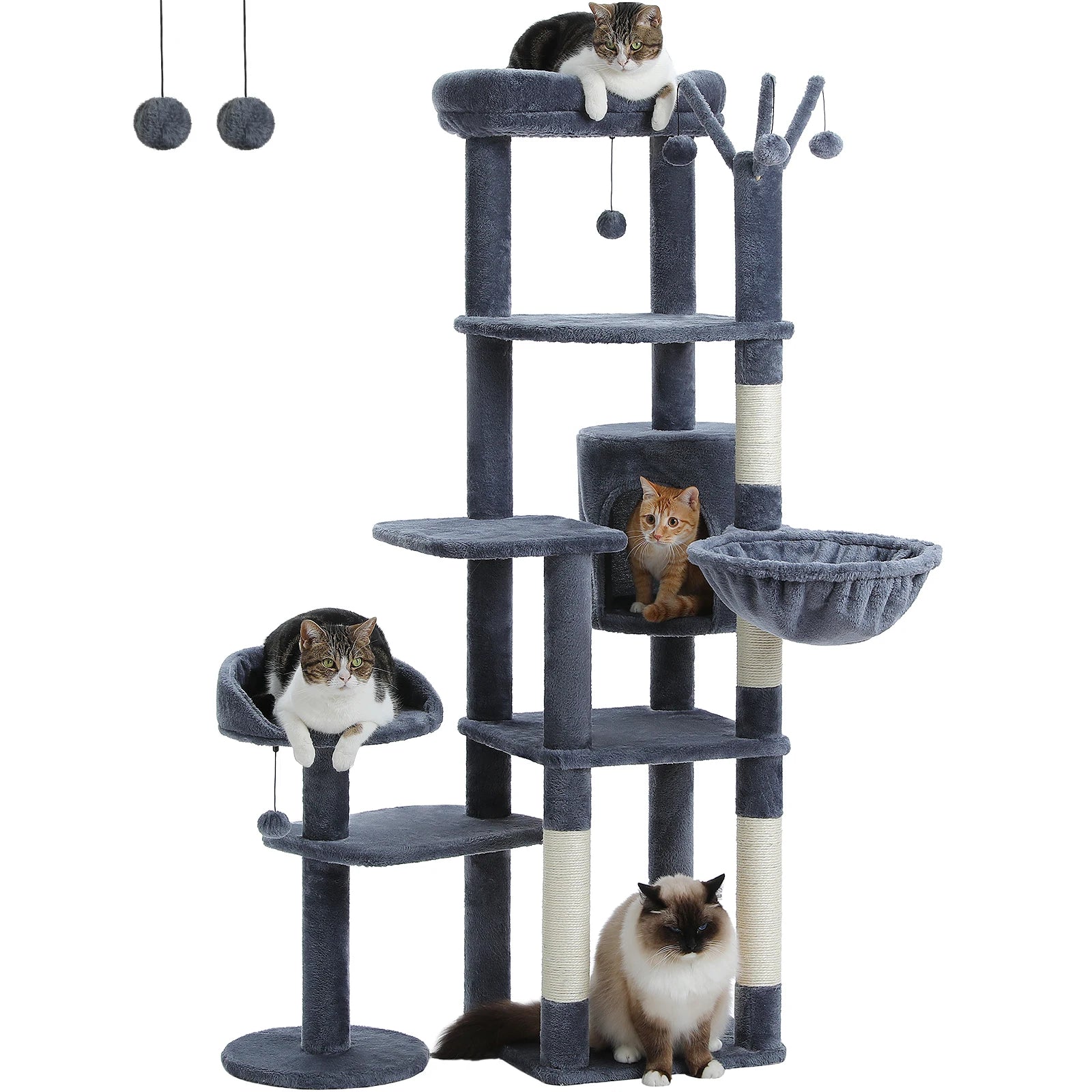 Cactus Tall Cat Tree for Large Cat