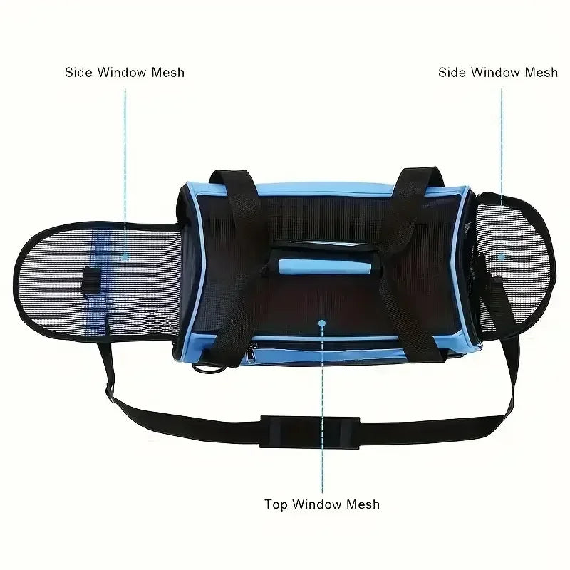 Breathable Mesh Pet Travel Bag