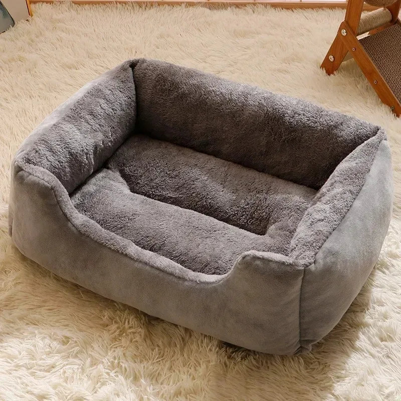 Winter Pet Bed – Soft Cushion House for Cats, Kittens & Small Dogs