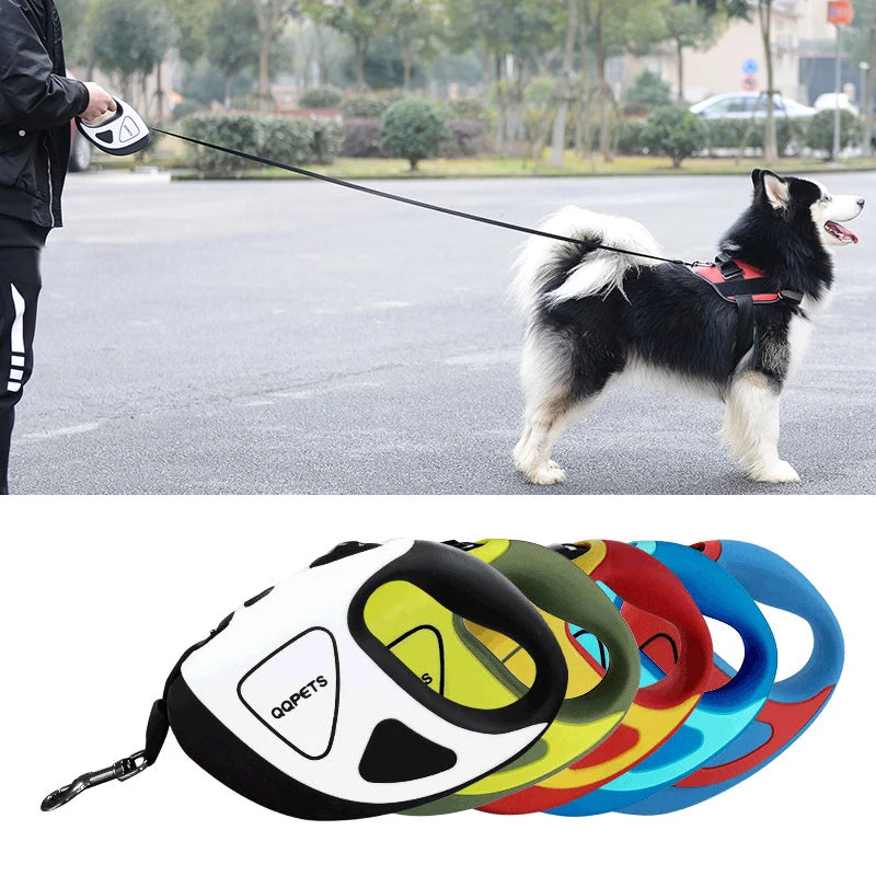 5M LED Retractable Dog Leash
