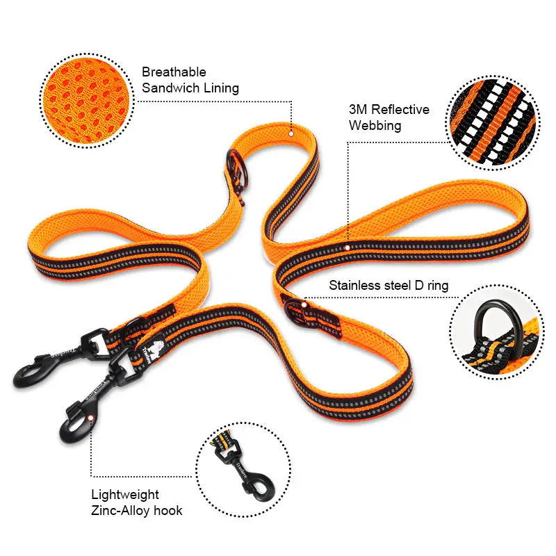 7-in-1 Multi-Function Dog Leash