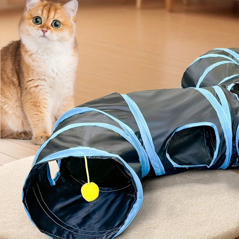 3-Way Foldable Cat Tunnel