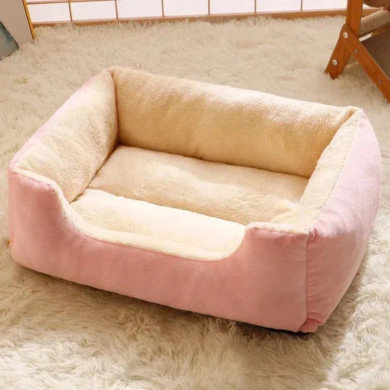 Winter Pet Bed – Soft Cushion House for Cats, Kittens & Small Dogs