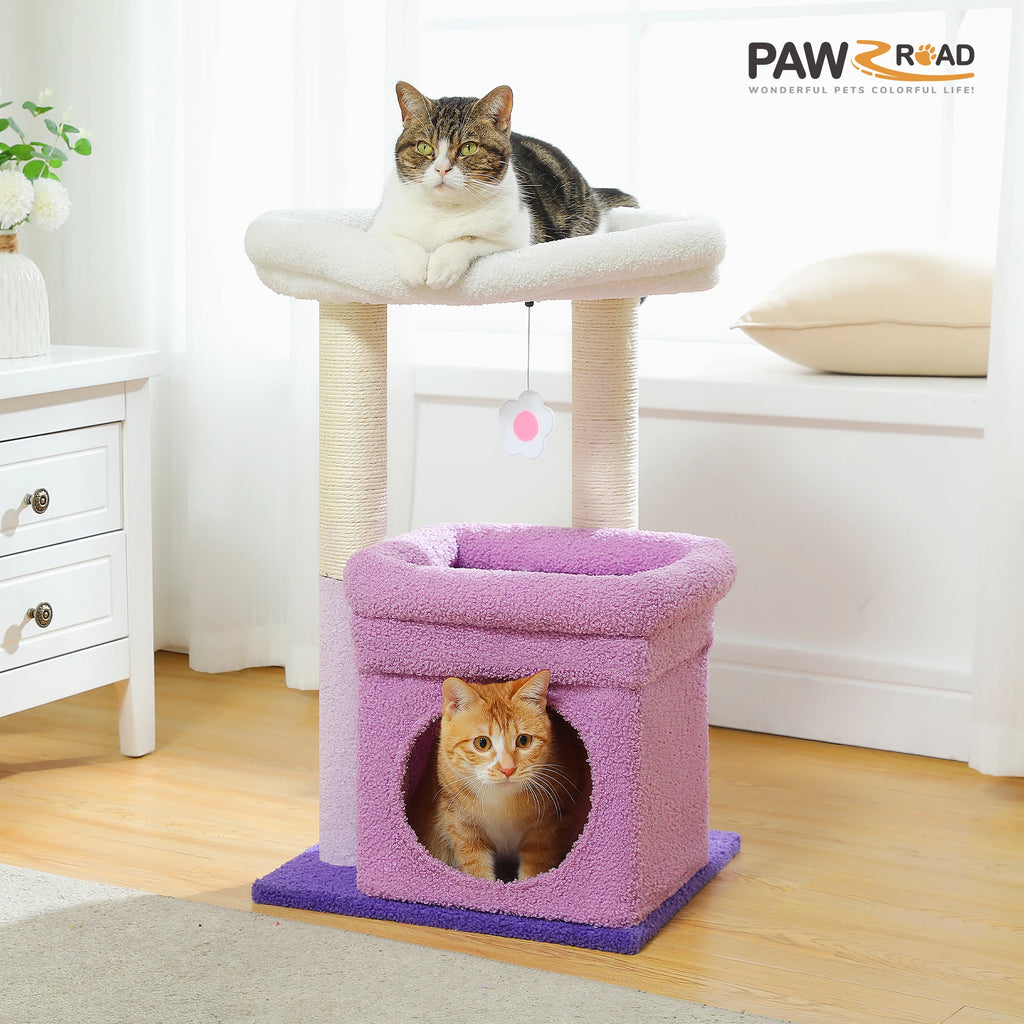 Luxury Cat Tree with Condo & Sisal Posts