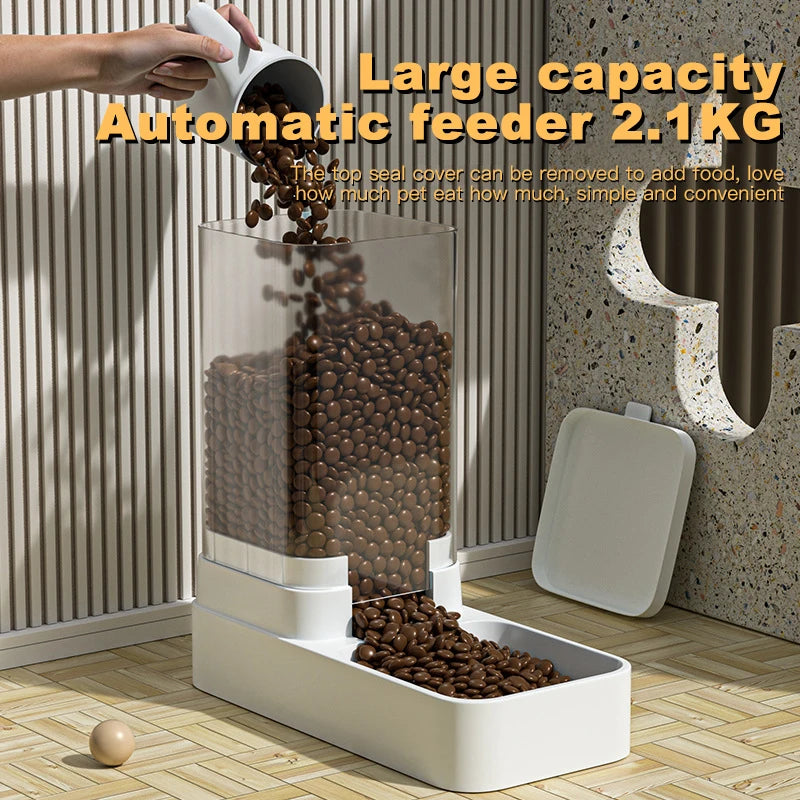 Automatic Pet Feeder & Water Dispenser