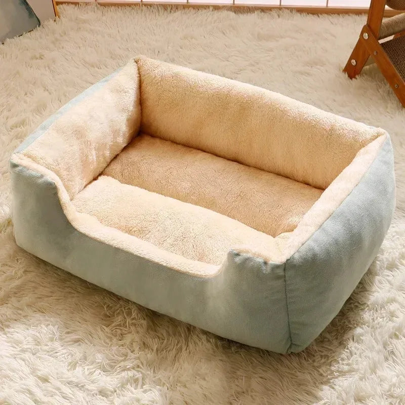 Winter Pet Bed – Soft Cushion House for Cats, Kittens & Small Dogs