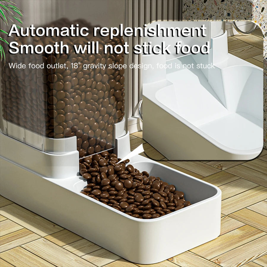 Automatic Pet Feeder & Water Dispenser