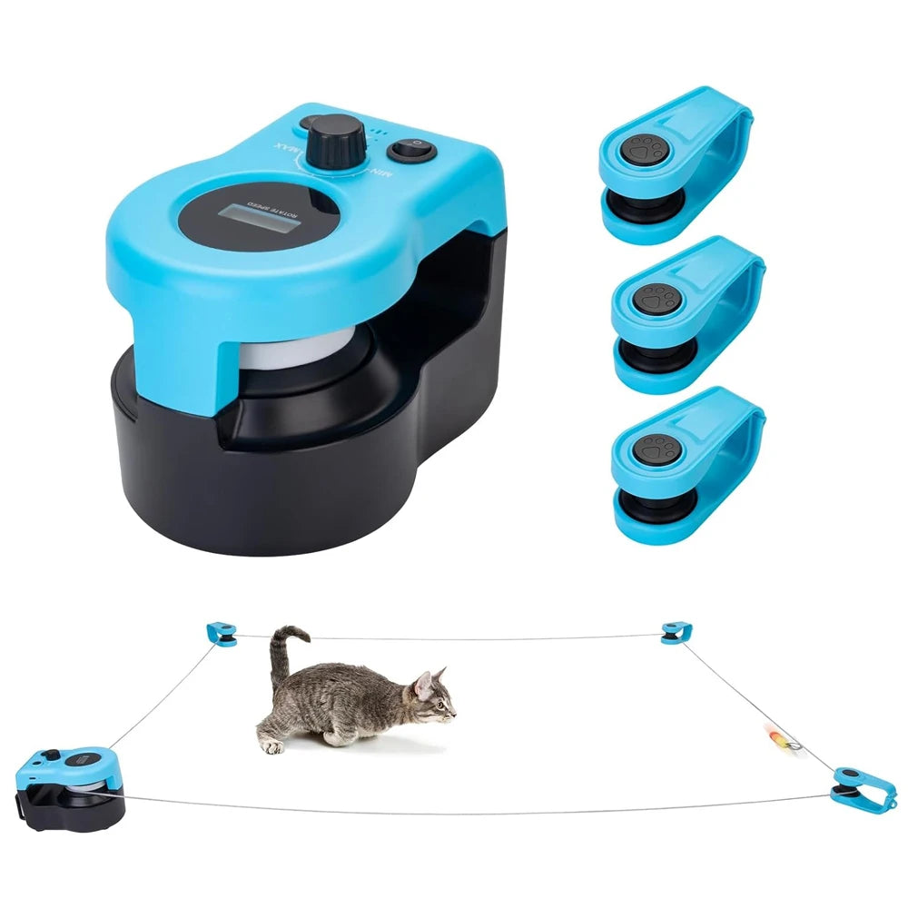 Interactive Cat Wheel with Remote