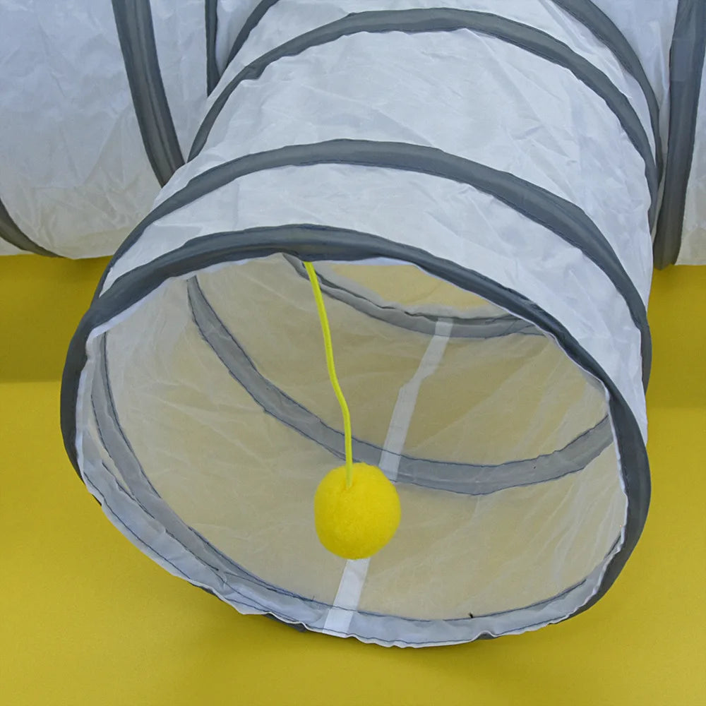 Foldable Cat Play Tunnel