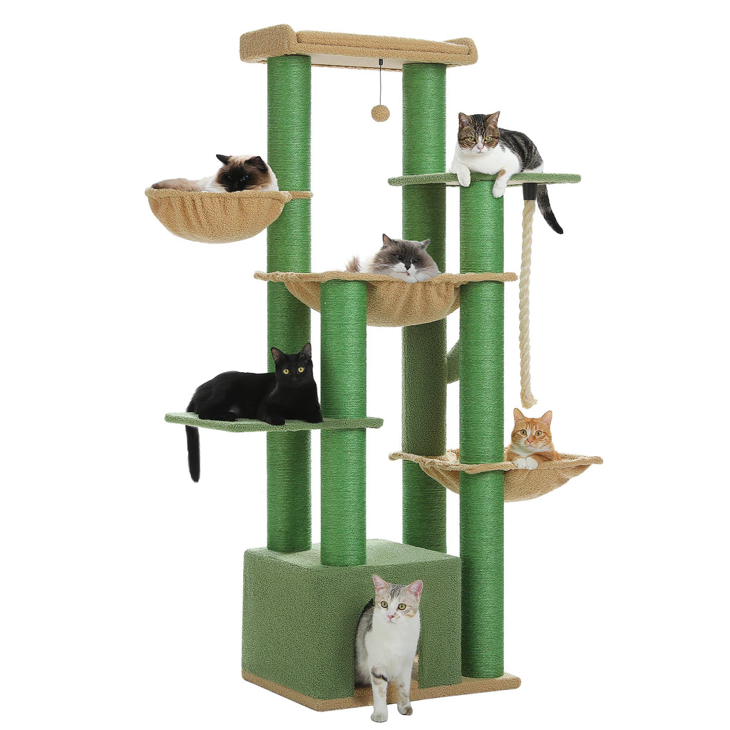 Big Cat Tree for Large Cats 11 Sisal Posts