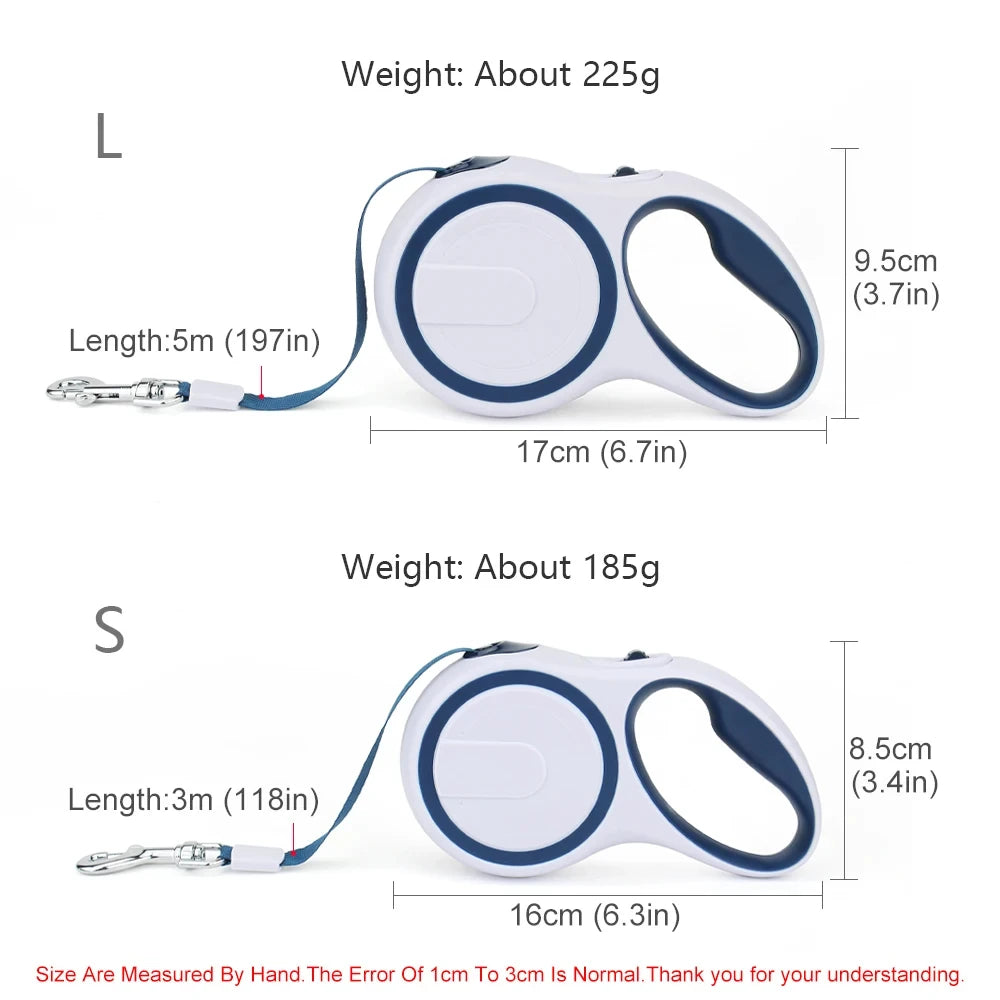 Strong Automatic Dog Leash for Small to Large Dogs