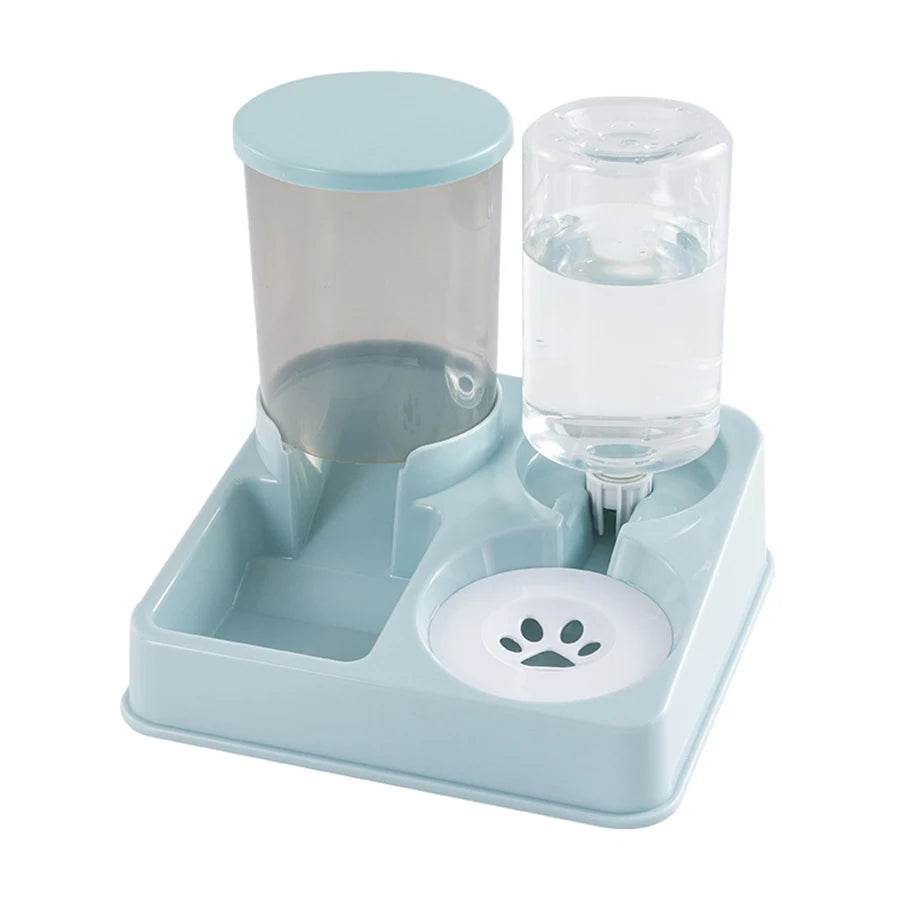 2-in-1 Automatic Pet Feeder & Water Dispenser